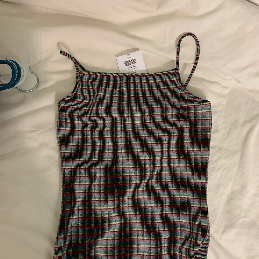 BNWT Rainbow Glitter Bodysuit